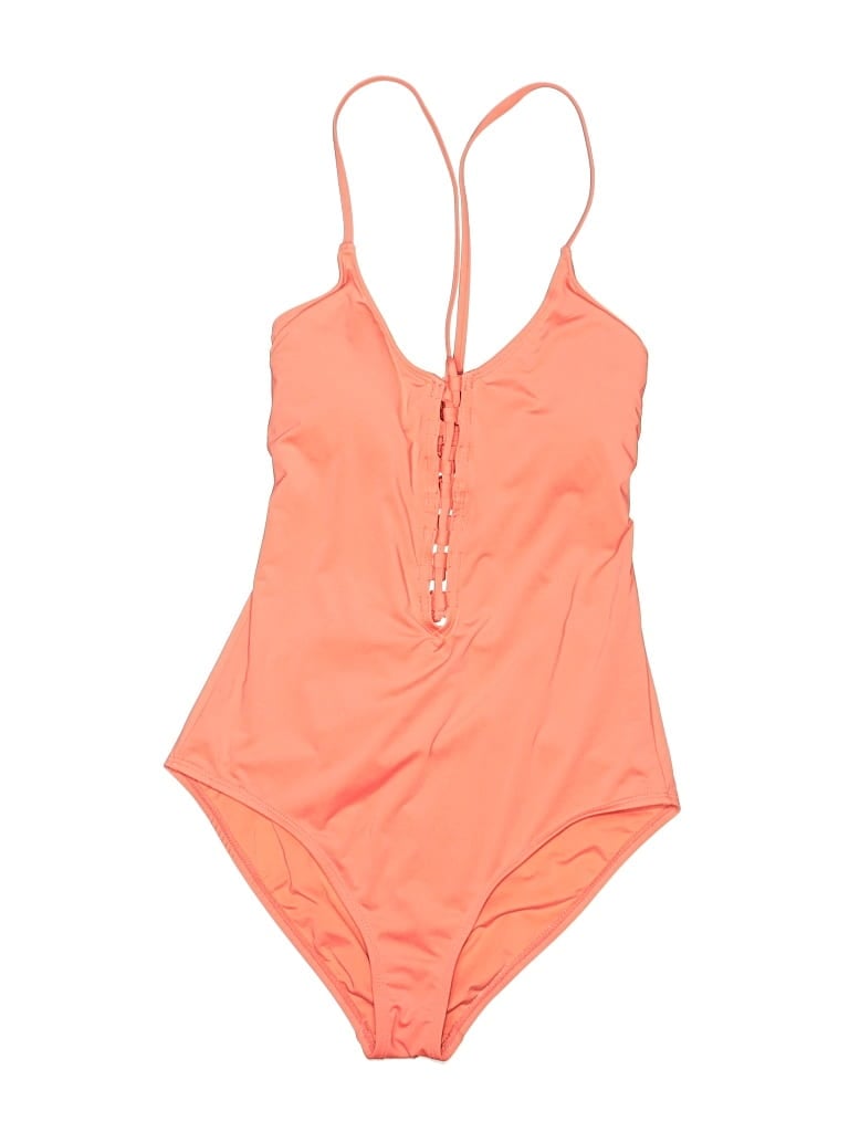 LAUNDRY BY DESIGN Pre-owned One Piece Swimsuit In Orange