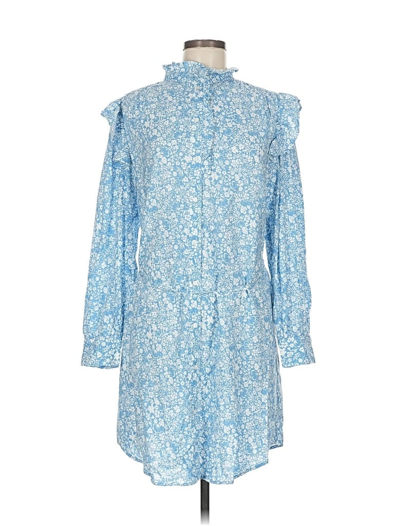 Pre-owned H&m Casual Dress In Blue