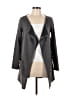 A'reve 100% Polyester Gray Cardigan Size L - photo 1