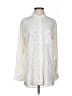 Equipment Hearts Ivory Long Sleeve Button-Down Shirt Size S - photo 1