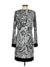 MICHAEL Michael Kors Paisley Gray Casual Dress Size S - photo 2