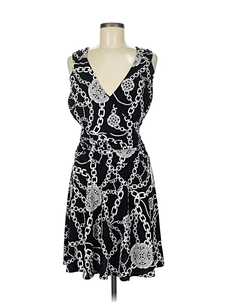 Pre-owned Jennifer Lopez Cocktail Dress In Black