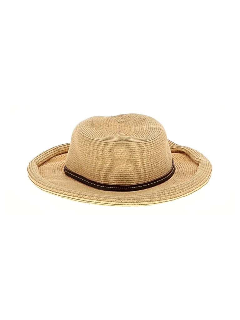Pre-owned Nine West Sun Hat In Brown