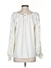 Max Studio 100% Polyester Ivory Long Sleeve Blouse Size S - photo 2