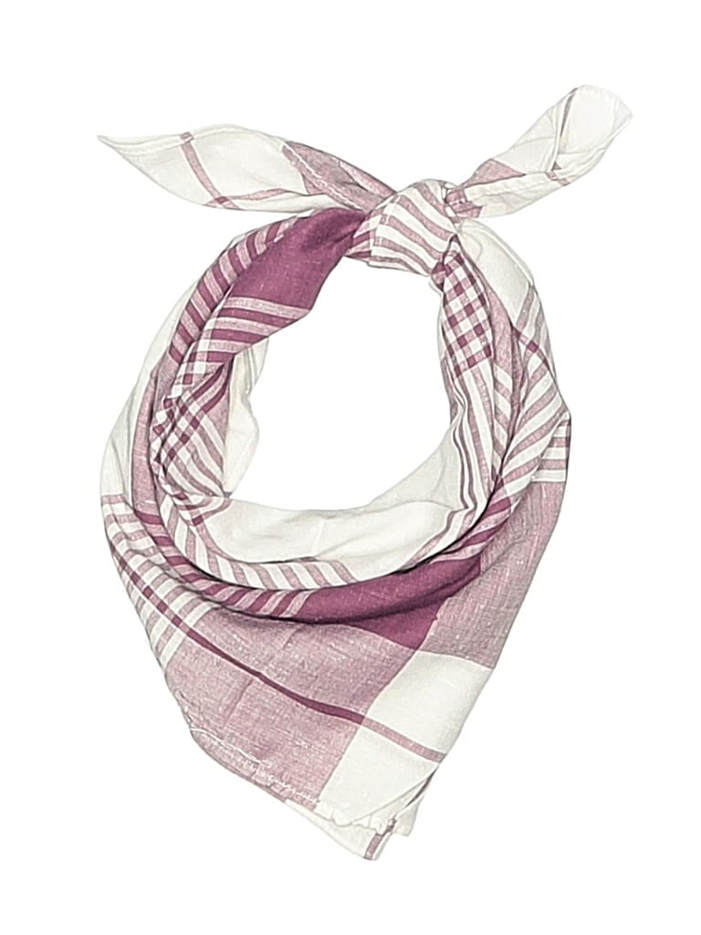Pre-owned Unbranded Scarf In Burgundy