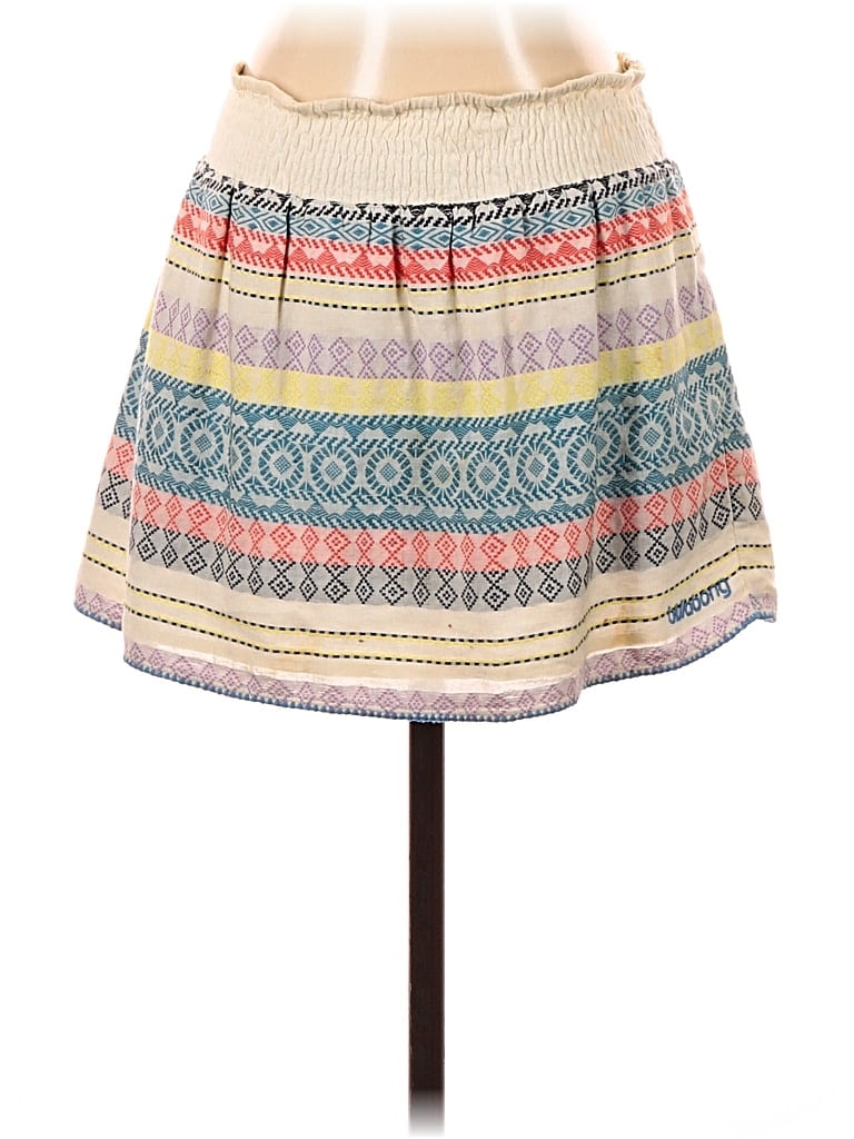 Pre-owned Billabong Casual Skirt In White