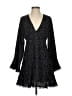 Assorted Brands 100% Polyester Polka Dots Black Cocktail Dress Size S - photo 1