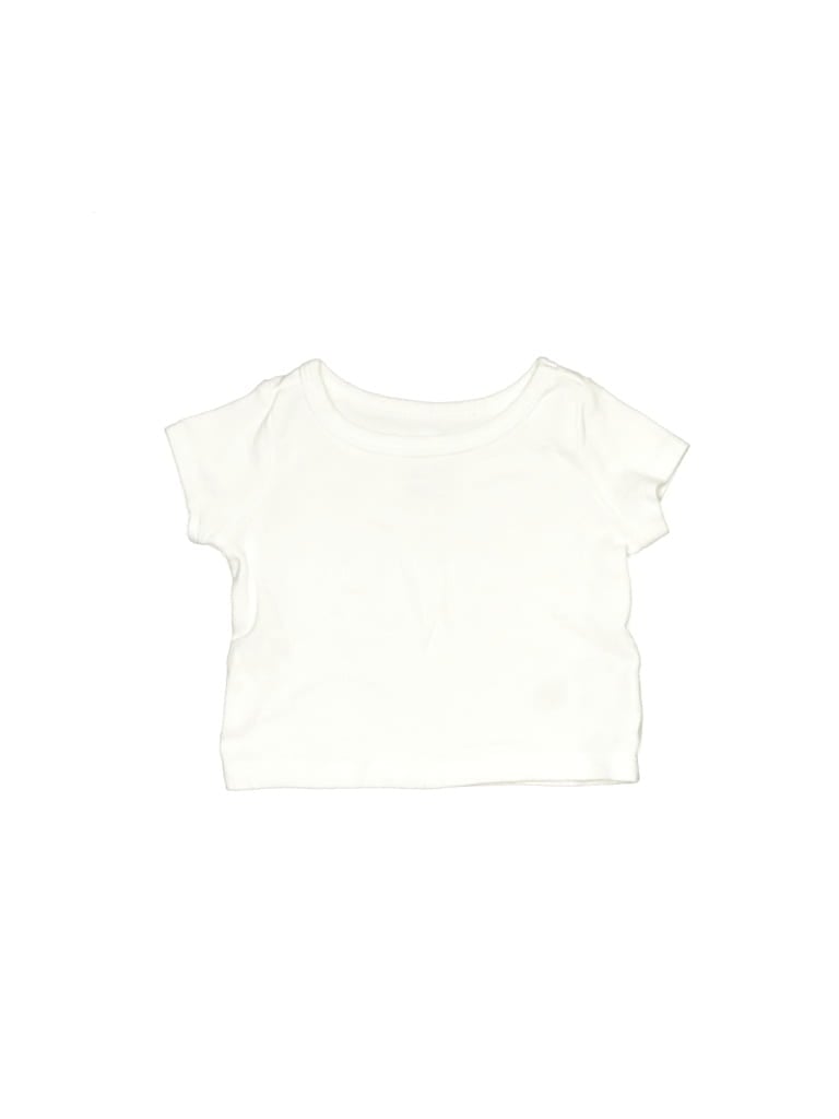 Pre-owned Just One You Made By Carter's Babies' Short Sleeve T-shirt In White