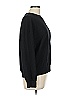 Caracilia Solid Black Sweatshirt Size L - photo 4