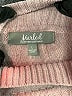 Marled by Reunited Pink Turtleneck Sweater Size L - photo 7
