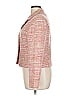Bill Blass Tweed Pink Blazer Size 16 - photo 5