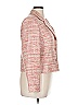 Bill Blass Tweed Pink Blazer Size 16 - photo 4