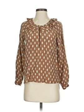 Hunter Dixon 3/4 Sleeve Silk Top