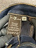 7 For All Mankind Solid Blue Jeans Size 25 waist - photo 4