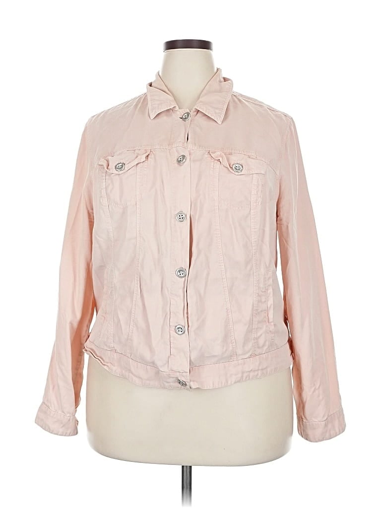 Pre-owned Torrid Jacket In Pink