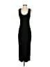 Zara Solid Black Casual Dress Size S - photo 1