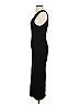 Zara Solid Black Casual Dress Size S - photo 5