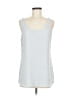 Saks Fifth Avenue 100% Polyester Blue Sleeveless Blouse Size M - photo 1