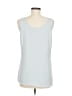 Saks Fifth Avenue 100% Polyester Blue Sleeveless Blouse Size M - photo 2