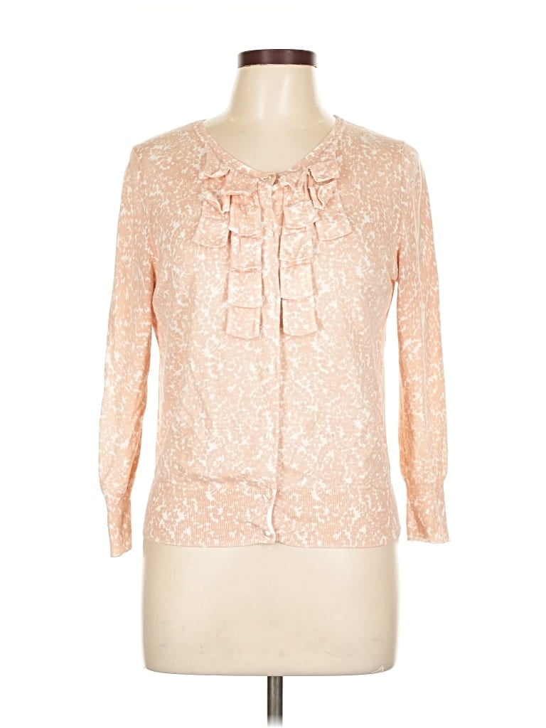 Pre-owned J.crew Factory Store Cardigan Sweater In Pink