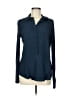 L.K. Bennett Blue Long Sleeve Blouse Size 6 - photo 1