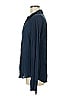 L.K. Bennett Blue Long Sleeve Blouse Size 6 - photo 5