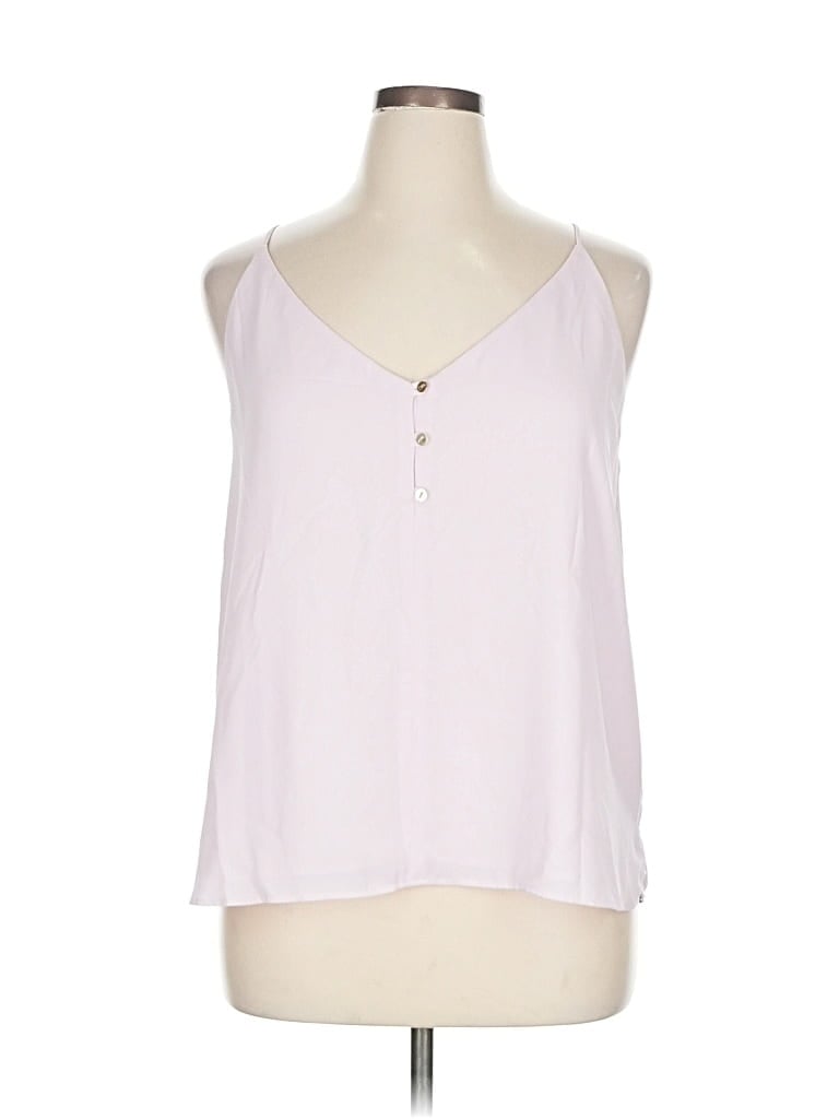 Pre-owned Ann Taylor Loft Outlet Sleeveless Blouse In Pink