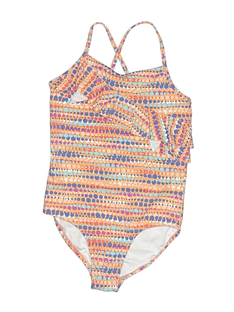 GARNET HILL Pre-owned Kids' One Piece Swimsuit In White