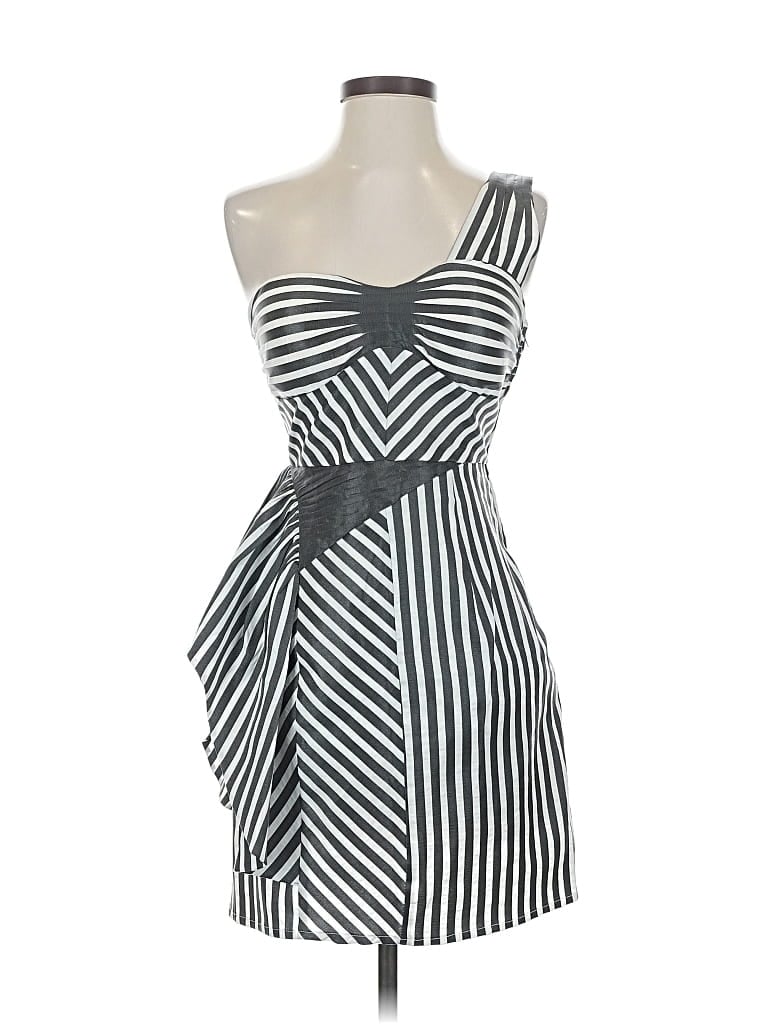 MINUET Pre-owned Cocktail Dress In Silver