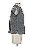 Rails Gray Sleeveless Button-Down Shirt Size XXS - photo 4