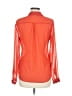 Outback Red 100% Polyester Orange Long Sleeve Blouse Size M - photo 2