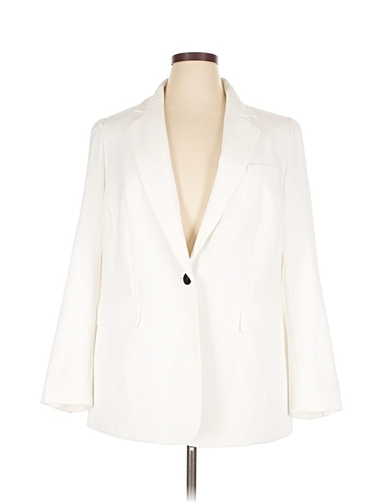 BAR III Pre-owned Blazer Jacket In White