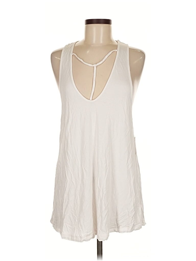We The Free Tank Top Ivory Halter Neckline Tops In Multi