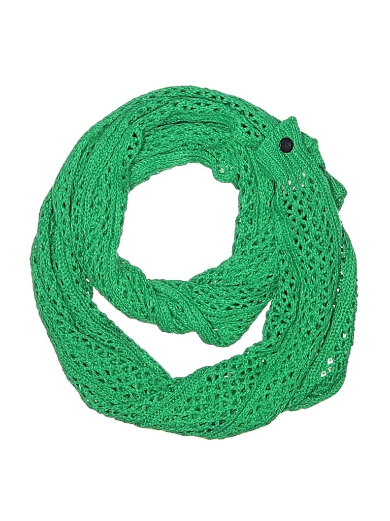 Pre-owned Grace & Lace Scarf In Green