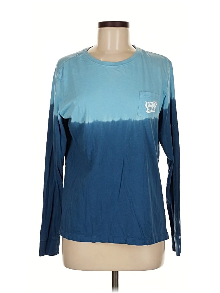 Pre-owned Ivory Ella Long Sleeve T-shirt In Blue