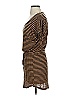 Splendid 100% Rayon Stripes Brown Casual Dress Size XS - photo 5