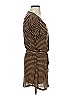Splendid 100% Rayon Stripes Brown Casual Dress Size XS - photo 4