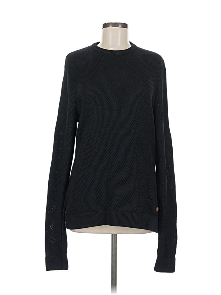 Pre-owned Assorted Brands Pullover Sweater In Black