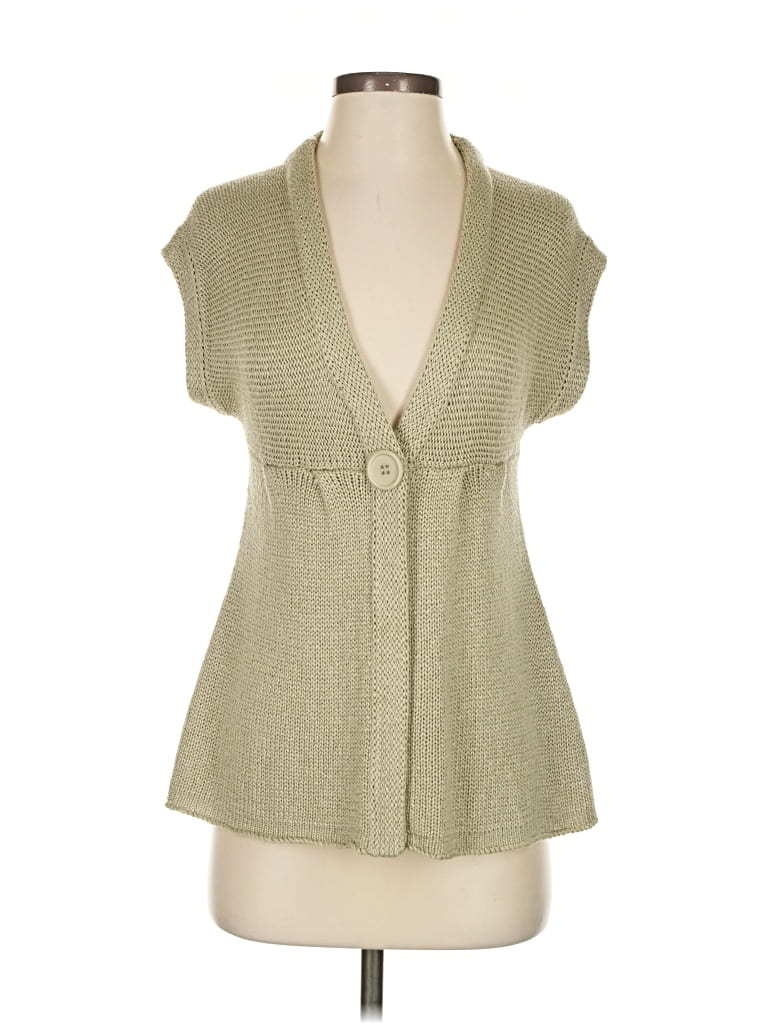 Pre-owned Unbranded Cardigan Sweater In Brown