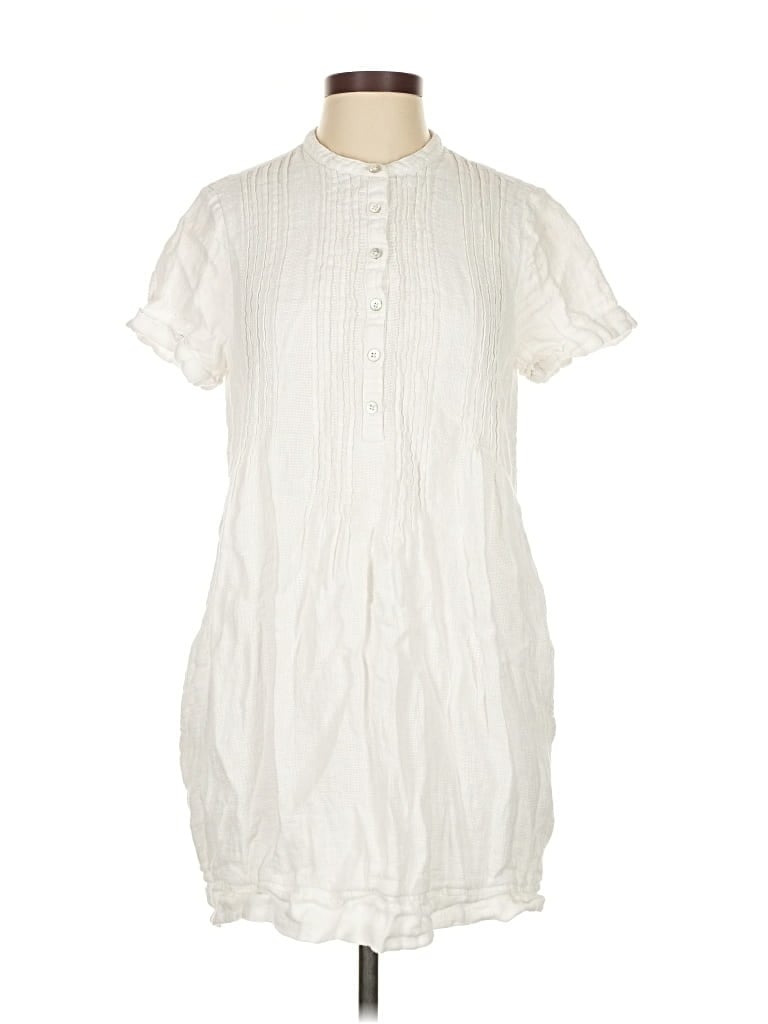 Pre-owned Faherty Casual Dress In White