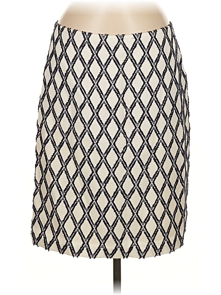 Pre-owned J. Mclaughlin Casual Skirt In White