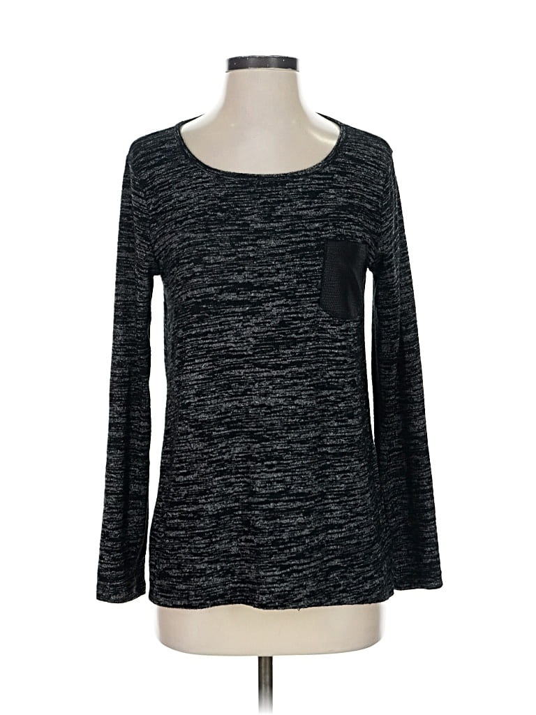 Pre-owned Jones New York Sport Pullover Sweater In Gray