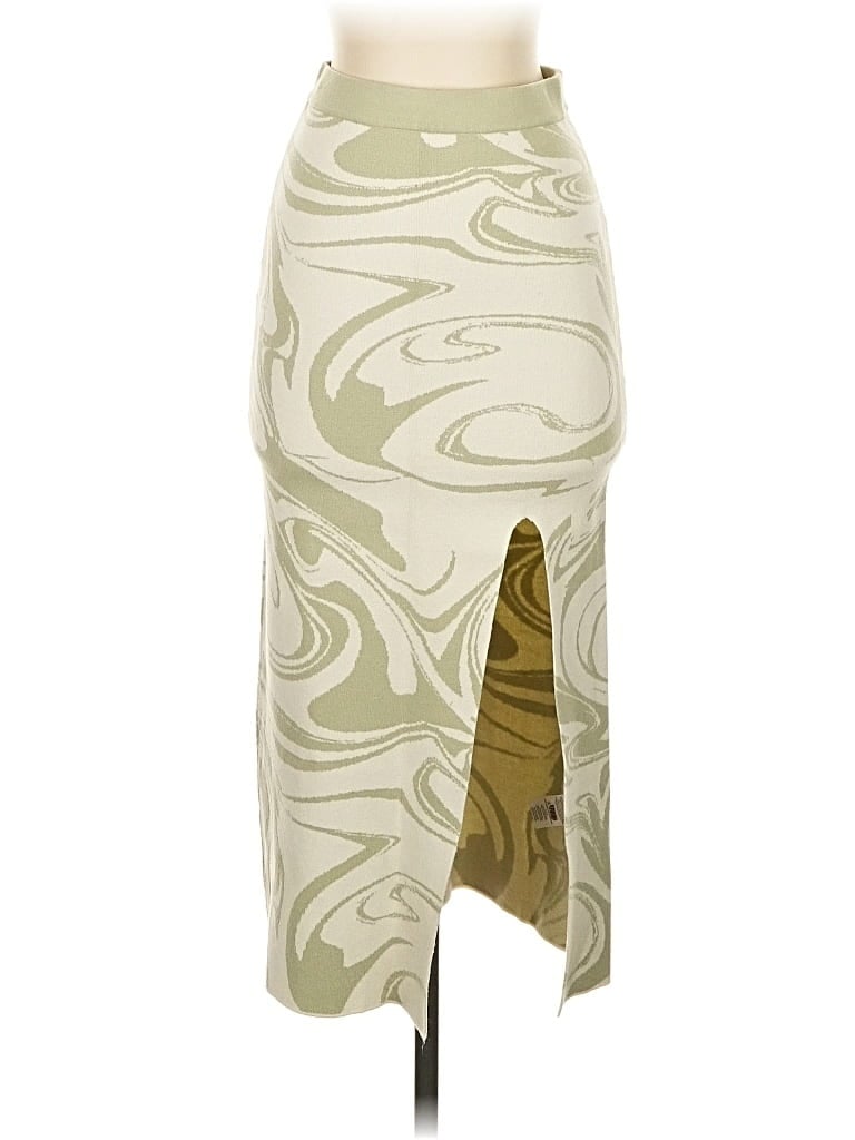 Pre-owned 4th & Reckless Casual Skirt In White