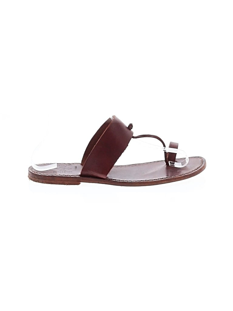 Pre-owned Assorted Brands Sandals In Brown