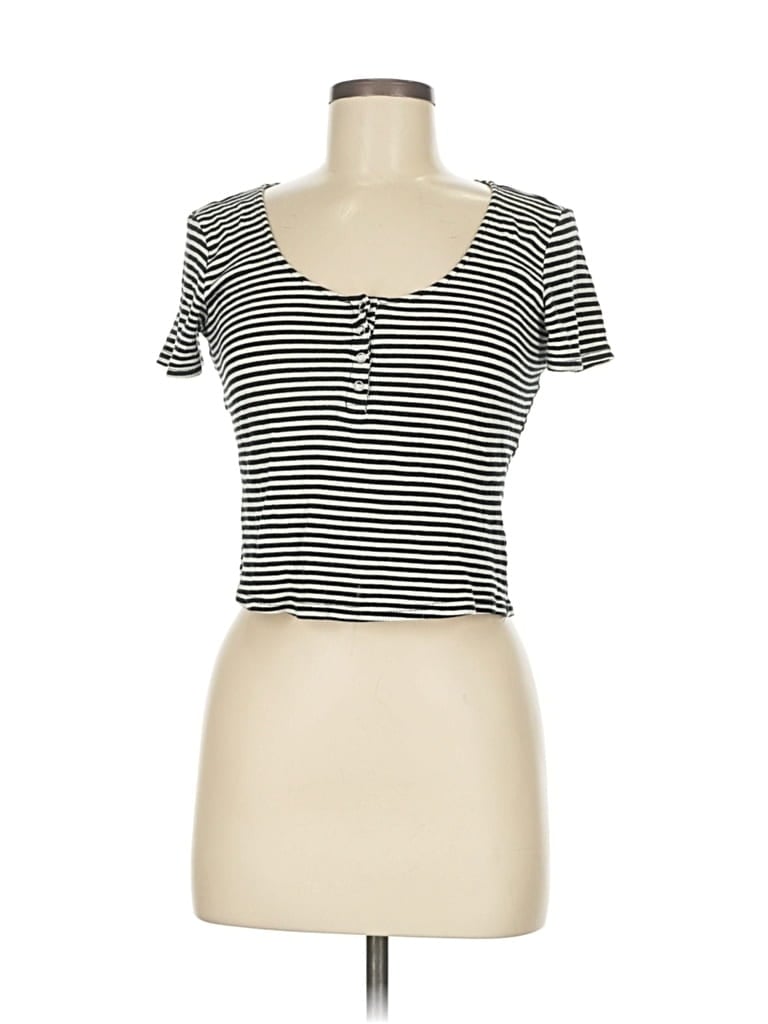 Pre-owned La Hearts Short Sleeve T-shirt In White