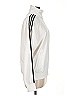 Adidas 100% Polyester White Track Jacket Size M - photo 4