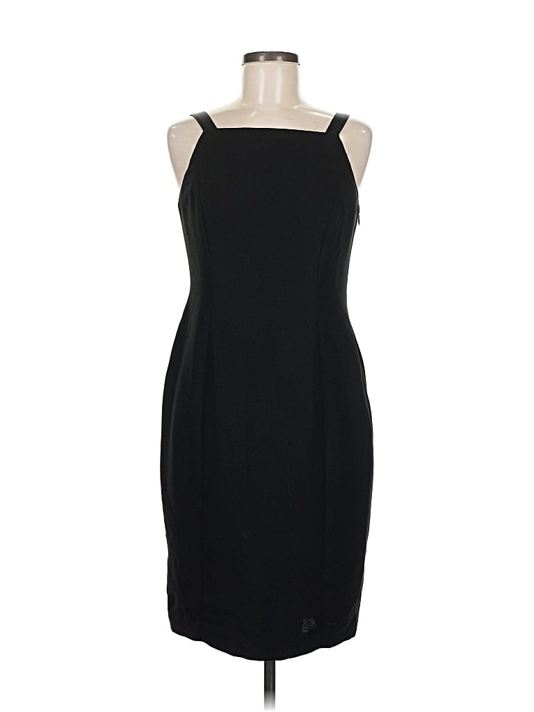 Pre-owned Evan Picone Cocktail Dress In Black