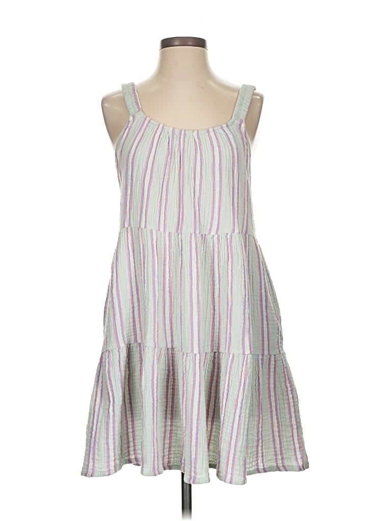 Pre-owned Marine Layer Casual Dress In White