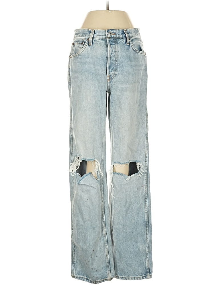 Pre-owned Re/done Jeans In Blue