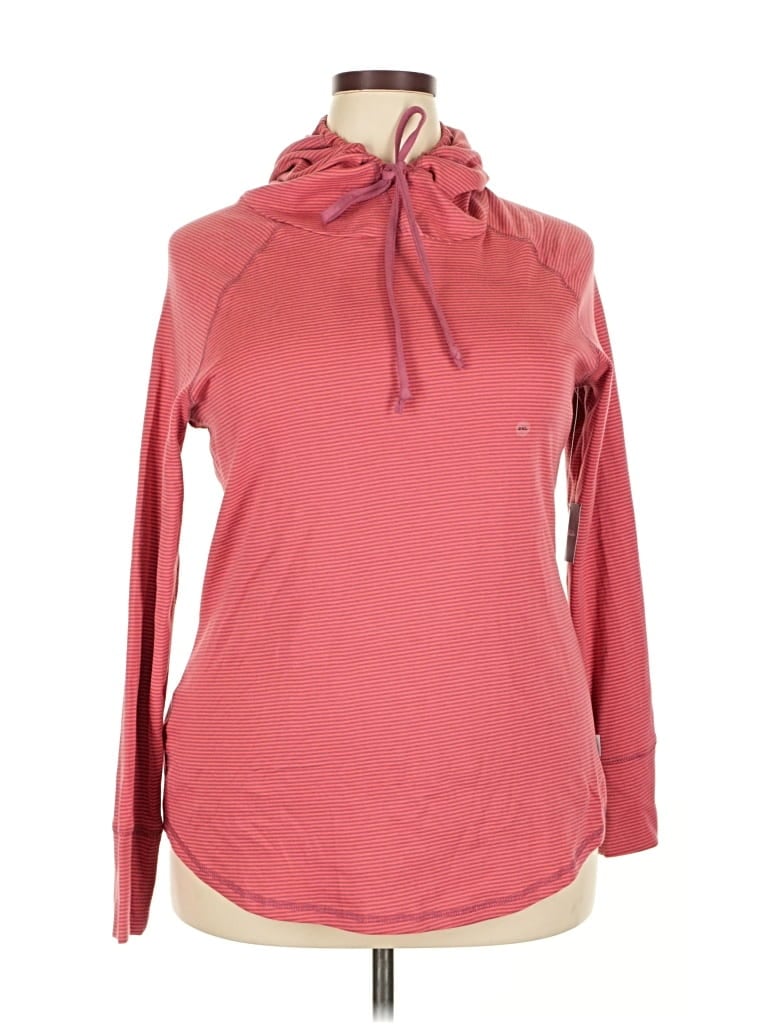 Eddie Bauer Pullover Hoodie In Pink